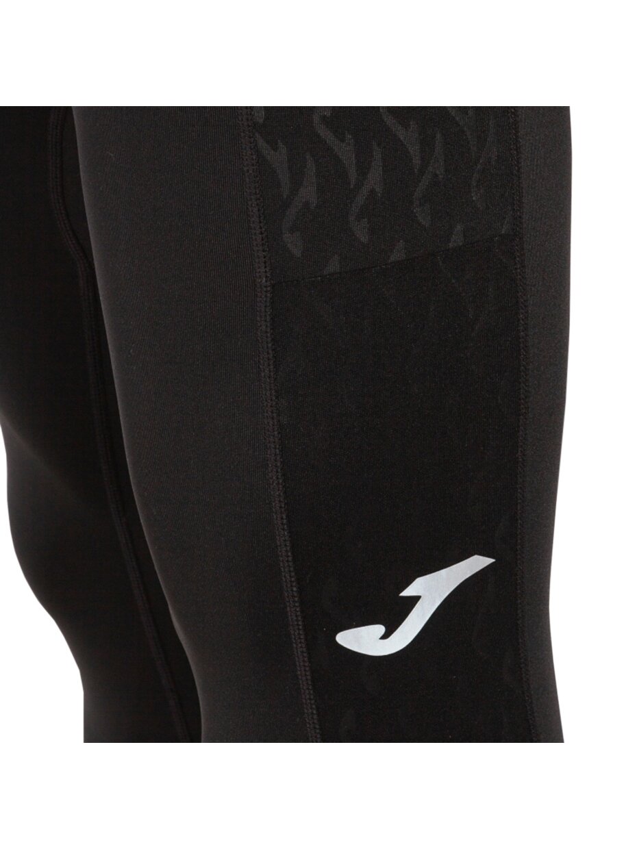 Joma Elite IX Long Tights antblauzdžiai juodi 700026.100 Joma Elite IX Long Tights antblauzdžiai juodi 700026.100
