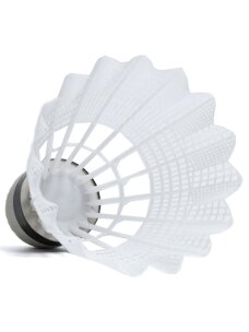 Badmintono volai plastikiniai TB017 Teloon SMJ 6 vnt. balti