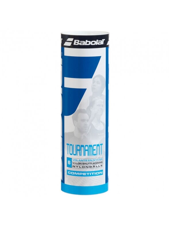 Badmintono skraidukai Babolat Tournament x6 Vidutinė geltona 108420 Badmintono skraidukai Babolat Tournament x6 Vidutinė geltona 108420
