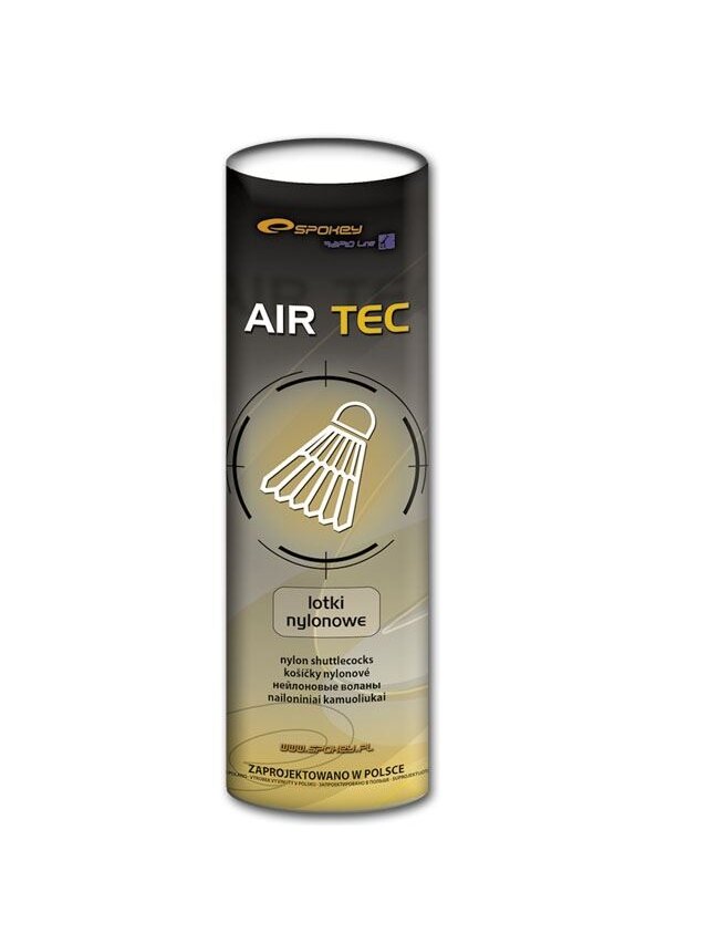 Spokey badmintono volejai plastikiniai Air Tec 6 vnt. 83431