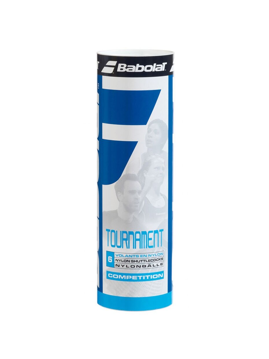 Badmintono skraidukai Babolat Tournament x6 Vidutinė geltona 108420 Badmintono skraidukai Babolat Tournament x6 Vidutinė geltona 108420