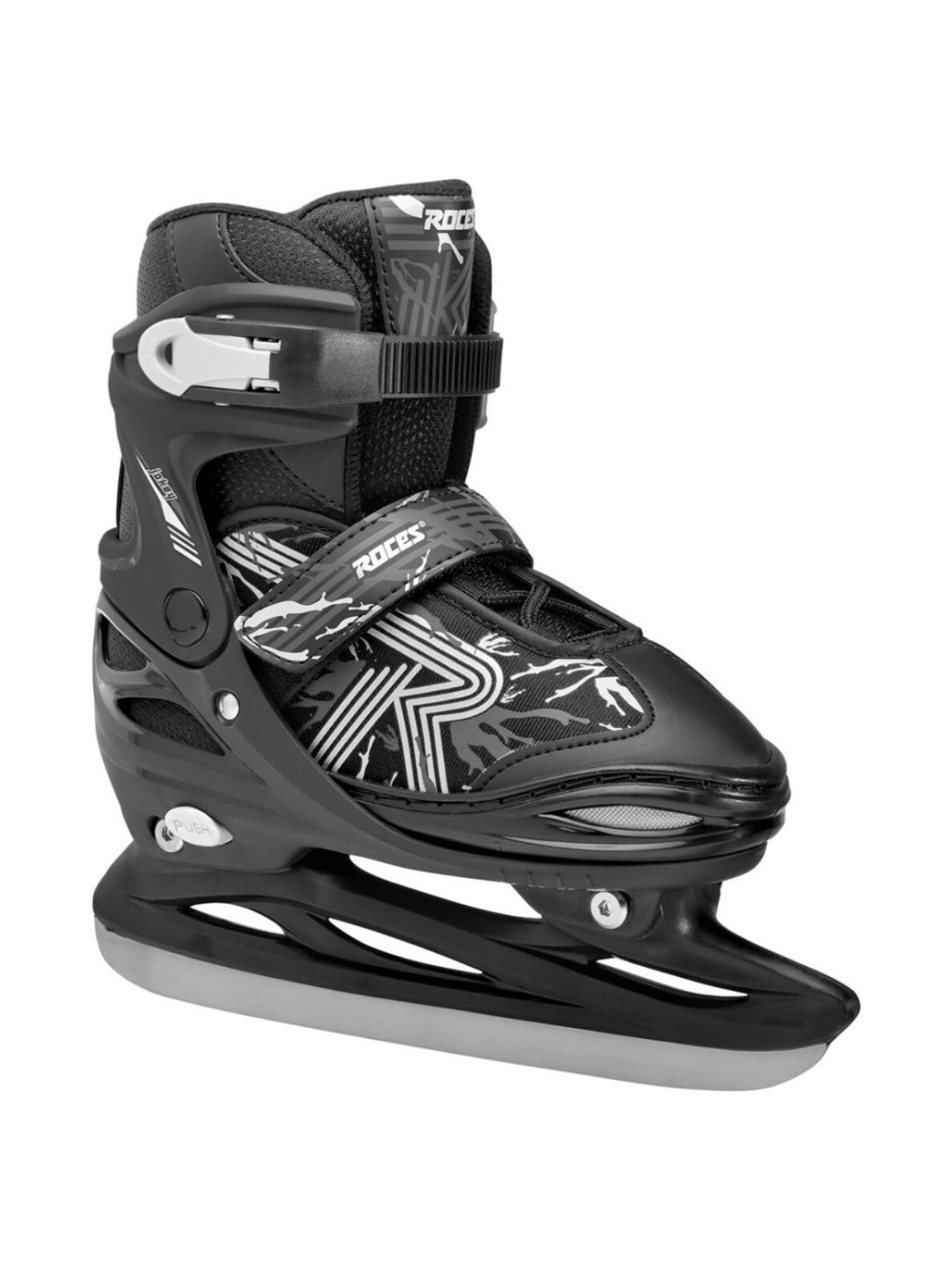 Roces Jokey Ice 3.0 Boy pačiūžos juodos ir baltos spalvos 450707 05 Roces Jokey Ice 3.0 Boy pačiūžos juodos ir baltos spalvos 450707 05