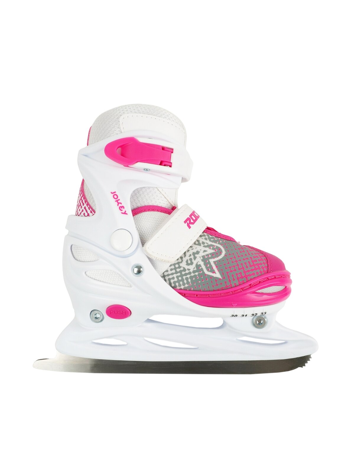 Roces Jokey Ice X vaikams balta-rožinė 450746 001 1 Roces Jokey Ice X vaikams balta-rožinė 450746 001 1