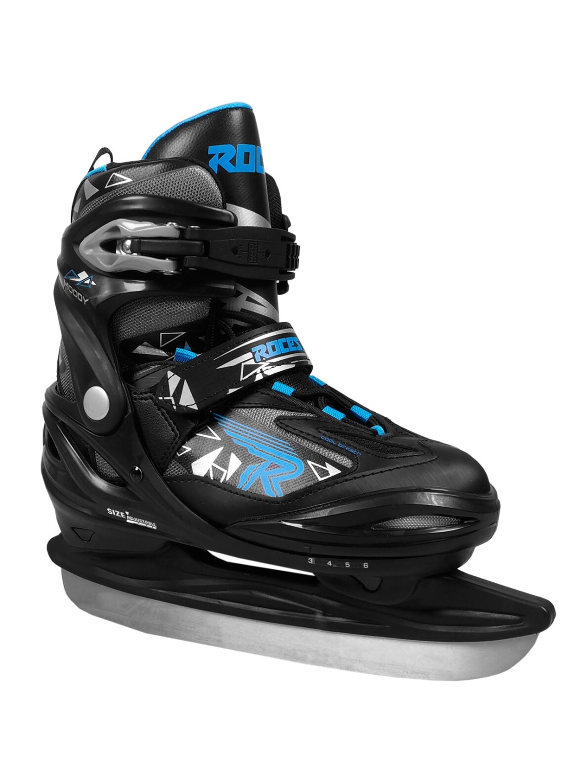 Roces Moody Ice 3.0 Boy pačiūžos juodos ir mėlynos spalvos 450710 00001 Roces Moody Ice 3.0 Boy pačiūžos juodos ir mėlynos spalvos 450710 00001