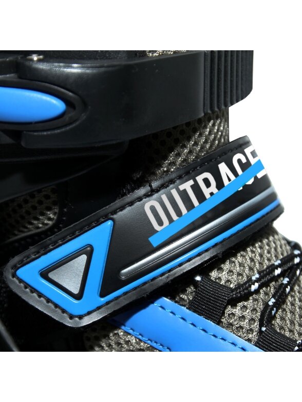 Outrace Ghost Sky Blue pačiūžos, juodos ir mėlynos spalvos PW-125C 10 Outrace Ghost Sky Blue pačiūžos, juodos ir mėlynos spalvos PW-125C 10