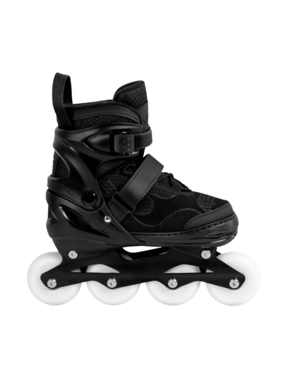 Spokey Firefly riedučiai juodai balti 1 Spokey Firefly riedučiai juodai balti 1