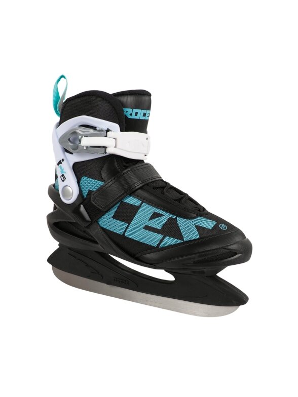 Roces ICY 5 moterims čiuožyklos juoda-balta-mėlyna 450737 001