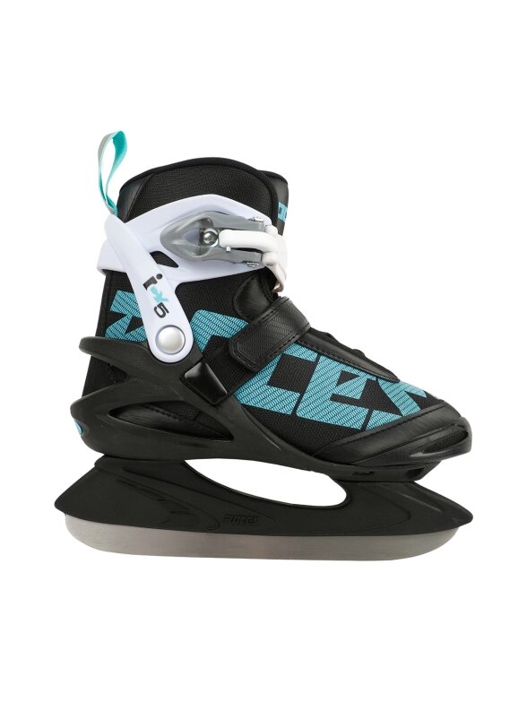 Roces ICY 5 moterims čiuožyklos juoda-balta-mėlyna 450737 001 1