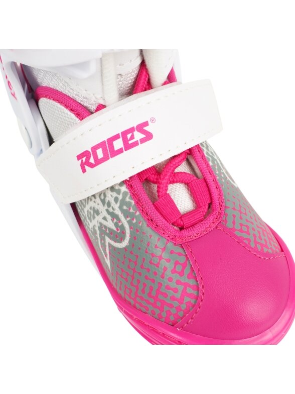 Roces Jokey Ice X vaikams balta-rožinė 450746 001 6