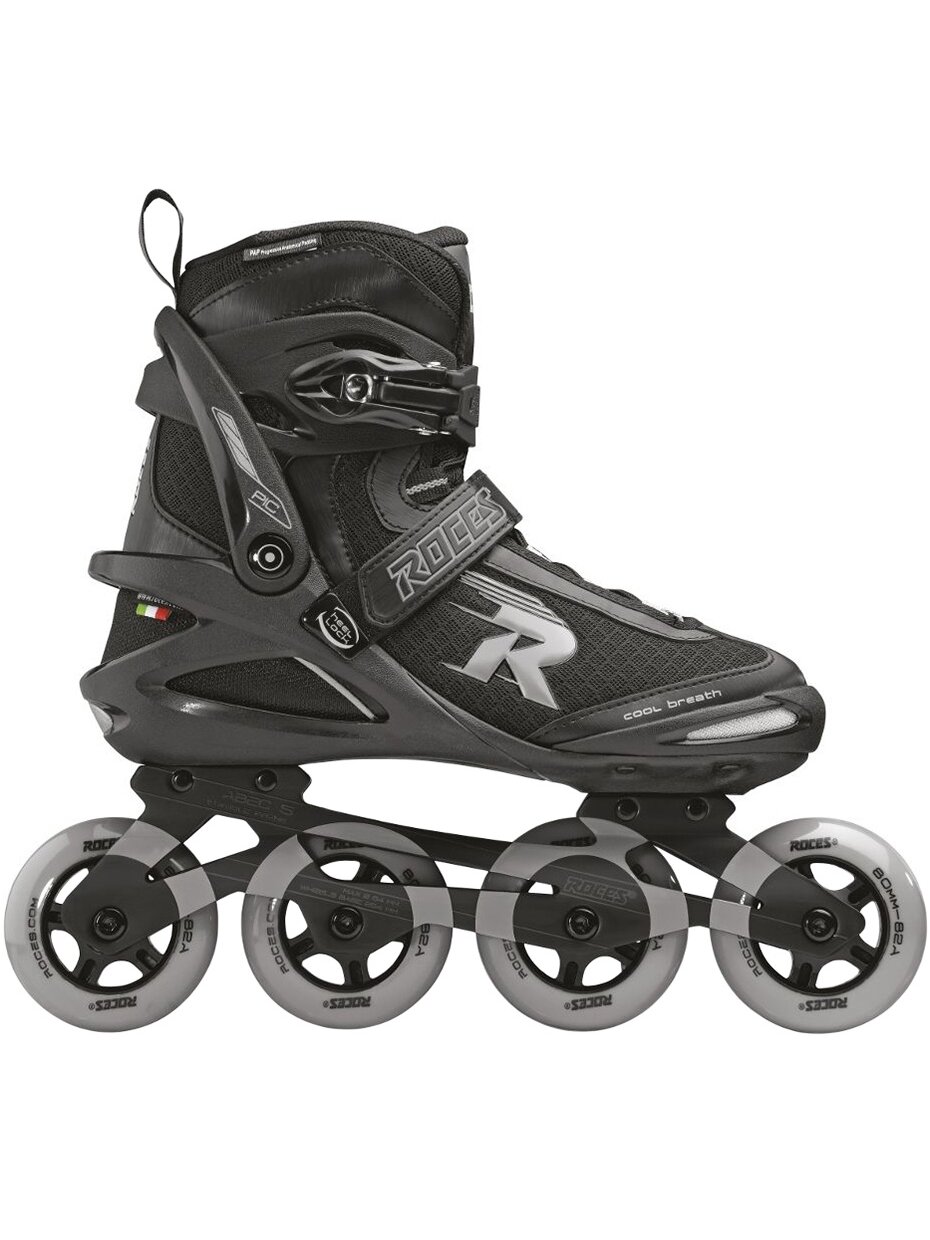 Roces Pic Tif Skates Vyriškos pačiūžos juodos ir pilkos spalvos 400851 01