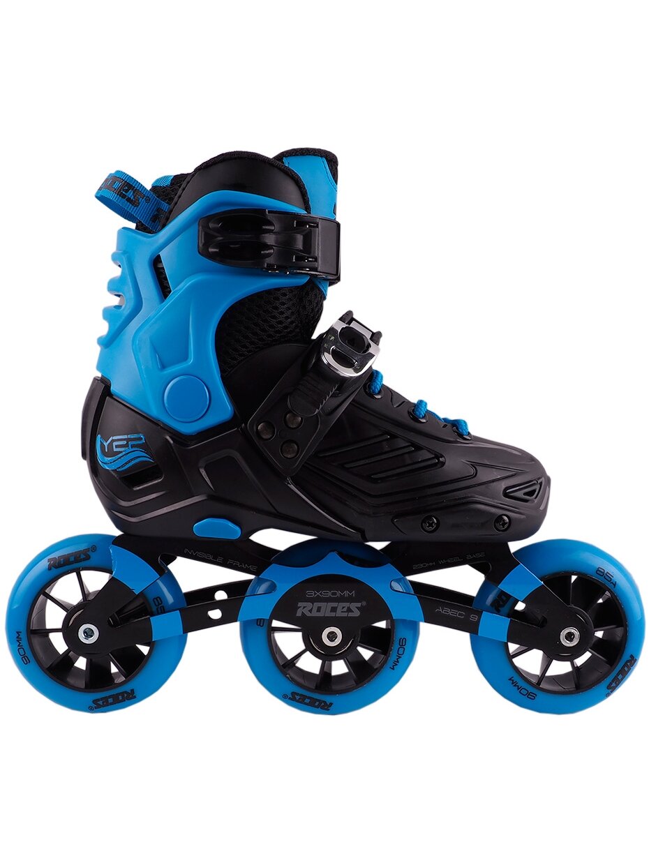 Roces Yep 3x90 Tif riedučiai juodos ir mėlynos spalvos 400853 00001 1 Roces Yep 3x90 Tif riedučiai juodos ir mėlynos spalvos 400853 00001 1