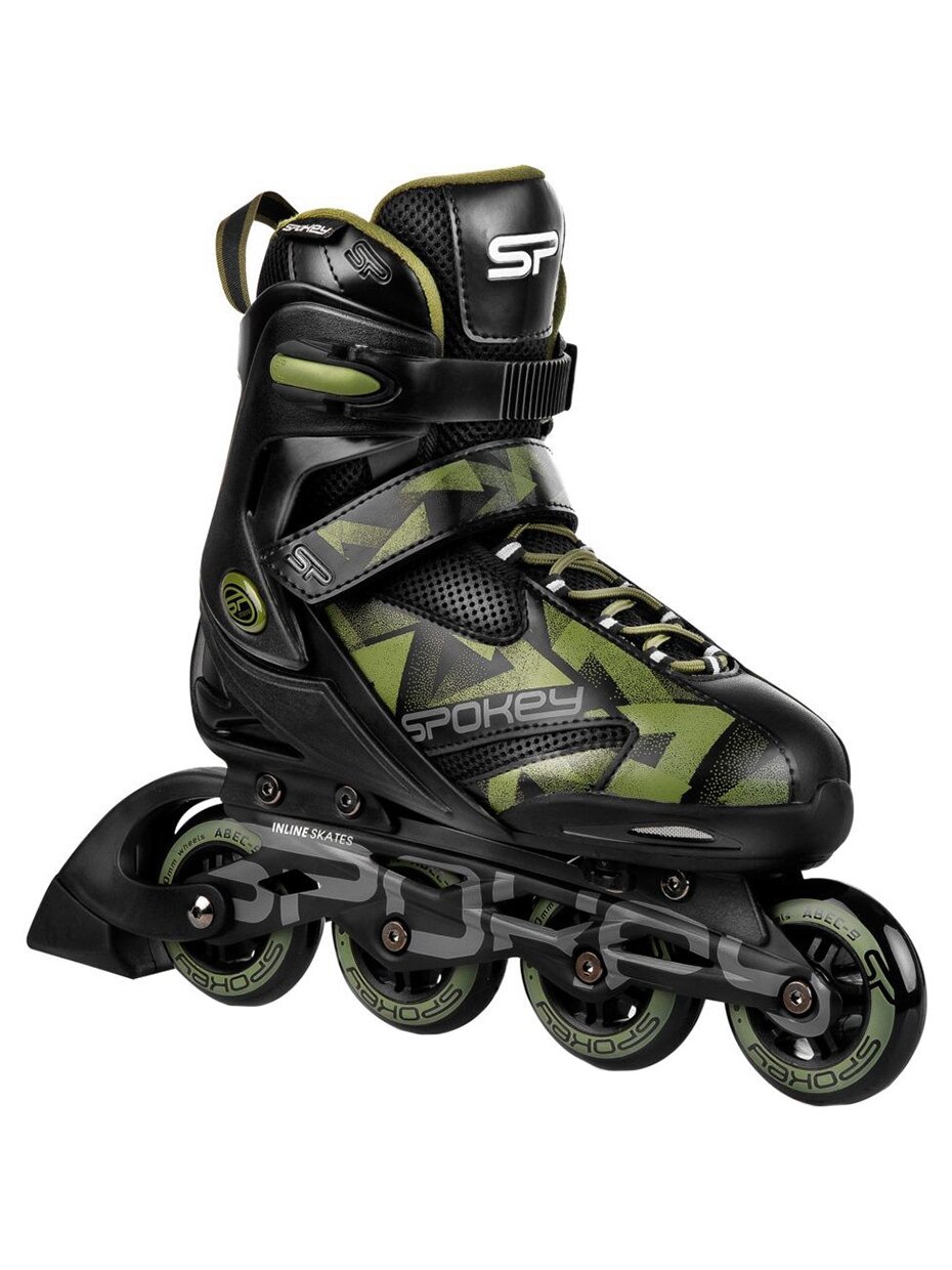 Spokey Makan BK/GR riedučiai juodos ir žalios spalvos 929324-926984-926985