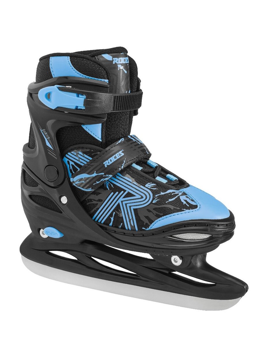 Roces Jokey Ice 3.0 Boy pačiūžos juodos ir mėlynos spalvos 450707 01 Roces Jokey Ice 3.0 Boy pačiūžos juodos ir mėlynos spalvos 450707 01