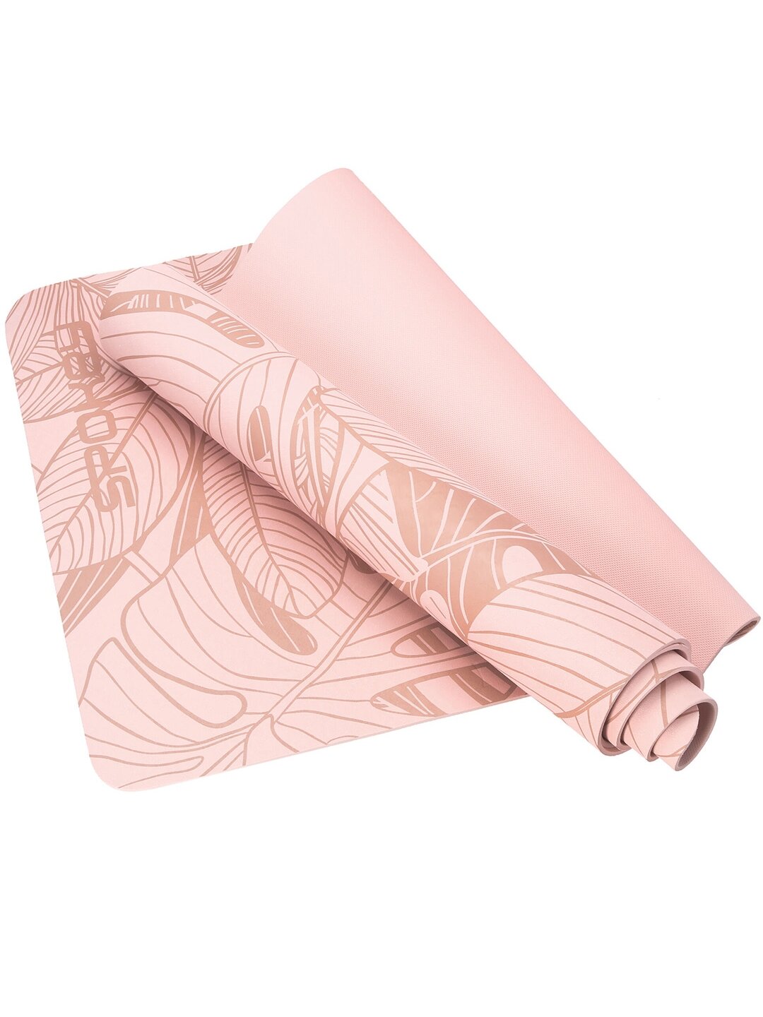 Spokey Leaf mankštos kilimėlis rožinis 929894 Spokey Leaf mankštos kilimėlis rožinis 929894