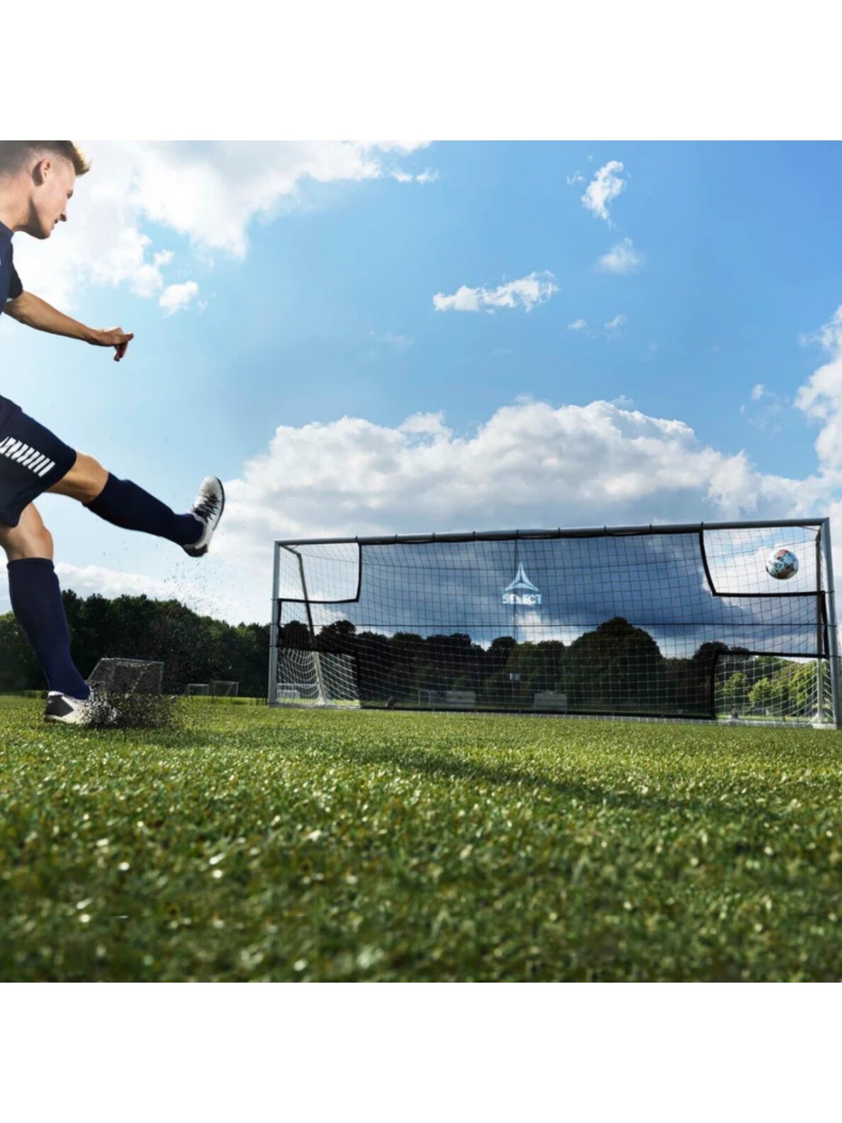 Select futbolo vartų kilimėlis taiklumo treniruotėms 7,32 x 2,44 m S2102 1
