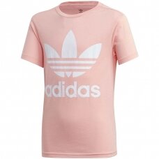 Marškinėliai vaikams Adidas rožiniai FM5661 13-14 metų