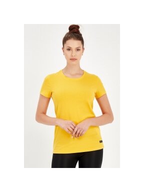 Maraton marškinėliai moterims 19025 geltoni