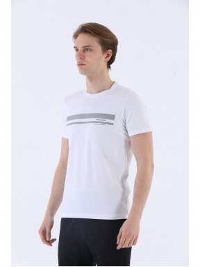 Maraton marškinėliai vyrams 20556 balti