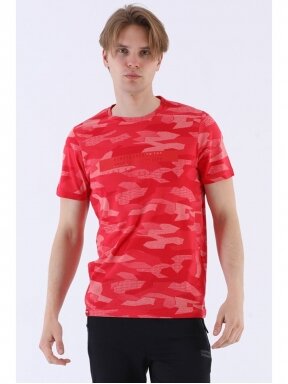 Maraton marškinėliai vyrams 20595 raudoni