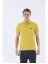 Maraton polo marškinėliai vyrams 20926 garstyčių spalvos