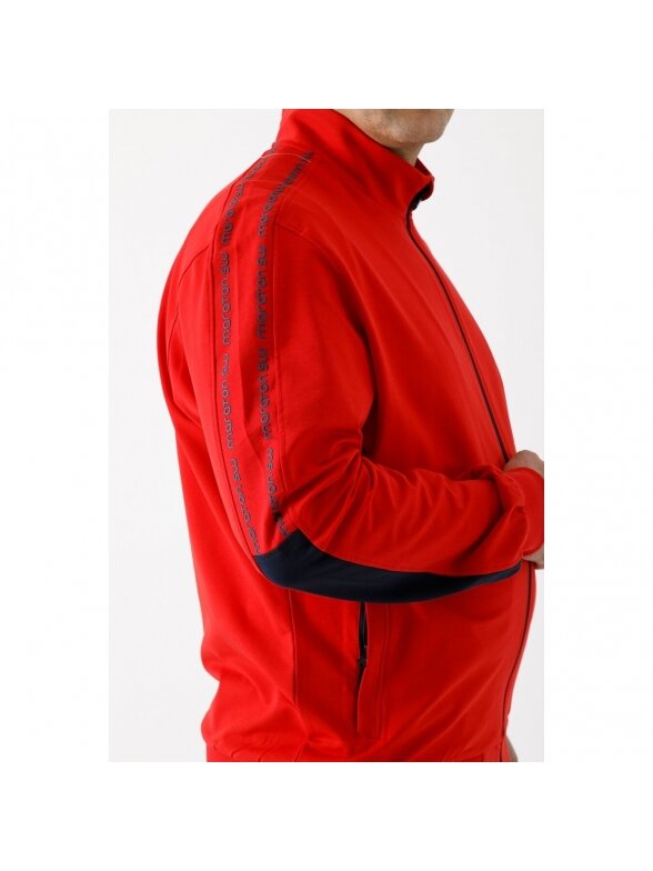 Maraton džemperis vyrams big size 18531 raudonas 3