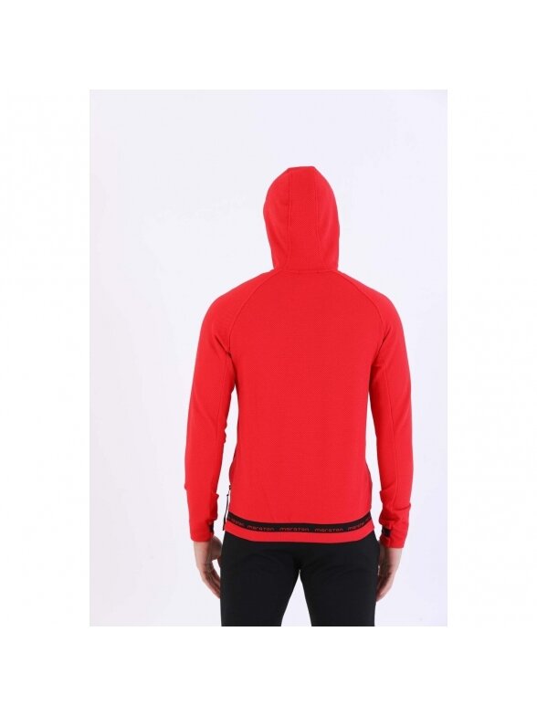 Maraton džemperis vyrams su gobtuvu 20256 raudonas 6