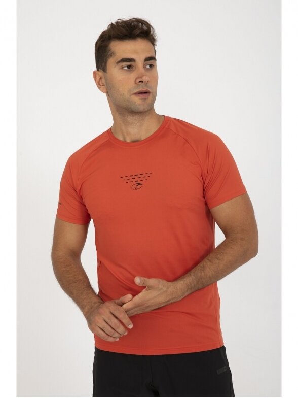Maraton marškinėliai vyrams 20785 oranžiniai 1