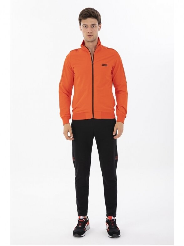 Maraton sportinis kostiumas vyrams 20583 oranžinis / juodas
