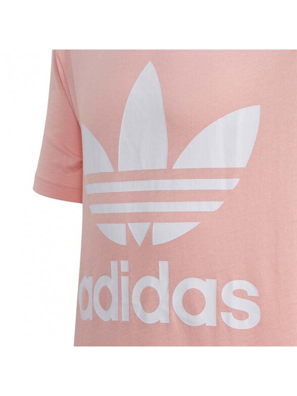 Adidas marškinėliai vaikams rožiniai FM5661 13-14 metų 2