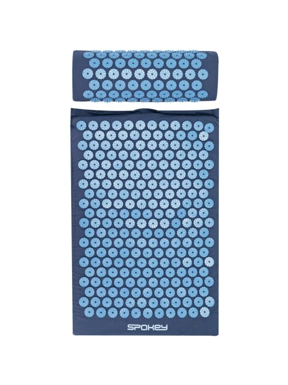 Spokey Akumat akupresūrinis kilimėlis su pagalvėle mėlynas 943394 Spokey Akumat akupresūrinis kilimėlis su pagalvėle mėlynas 943394