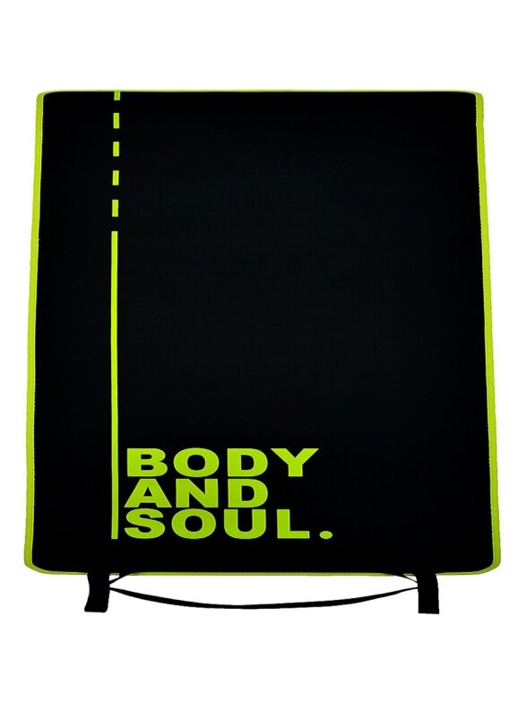 Profit Body and Soul mankštos kilimėlis 180x60x0,6cm juodas DK 705-N 2 Profit Body and Soul mankštos kilimėlis 180x60x0,6cm juodas DK 705-N 2