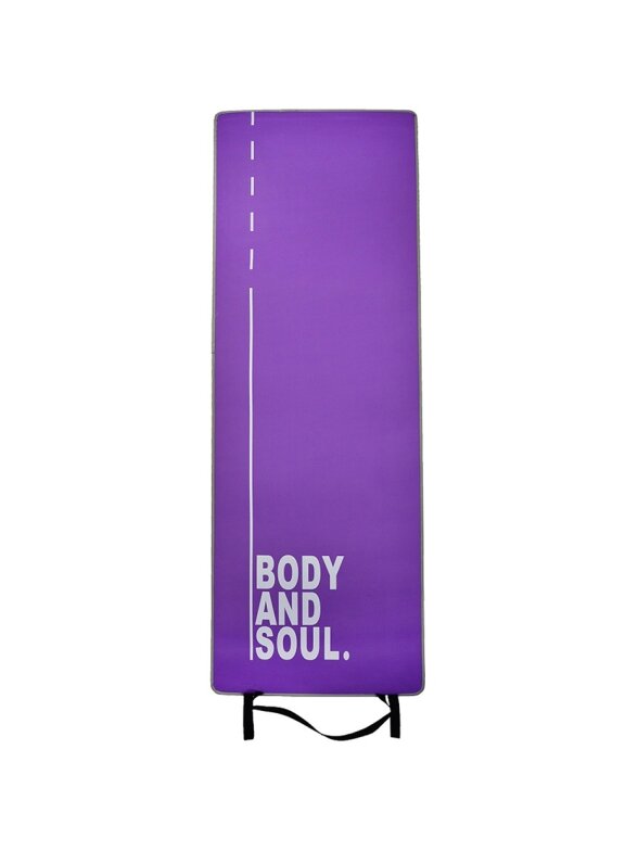 Profit Body and Soul mankštos kilimėlis 180x60x0,6cm violetinė DK 705-N 1 Profit Body and Soul mankštos kilimėlis 180x60x0,6cm violetinė DK 705-N 1