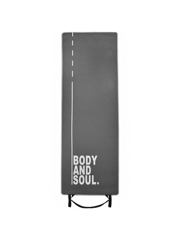 Profit Body and Soul mankštos kilimėlis 180x60x0,6cm pilkas DK 705-N 2