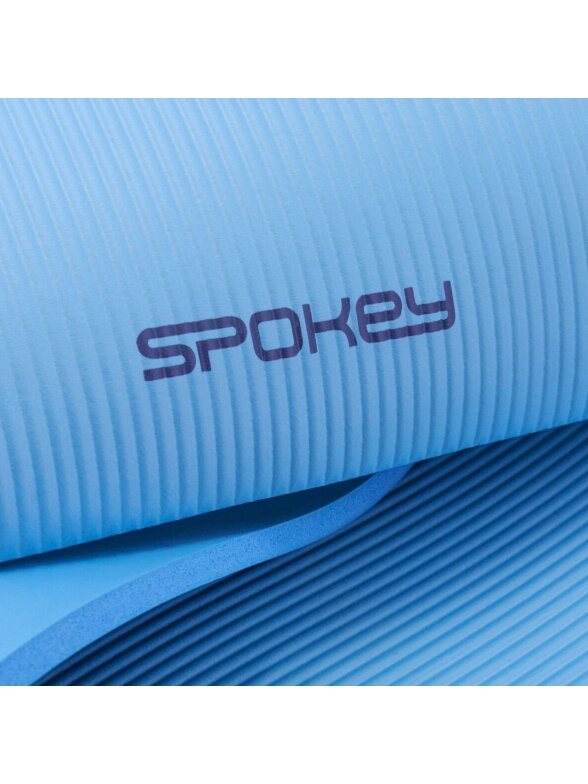 Spokey Softmat mankštos kilimėlis 183×61x1 cm mėlynas 944043 4