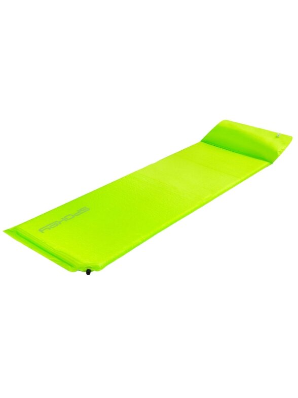 Savaime prisipučiantis kilimėlis su pagalvėle Spokey Savory Pillow žalia 927851 2 Savaime prisipučiantis kilimėlis su pagalvėle Spokey Savory Pillow žalia 927851 2
