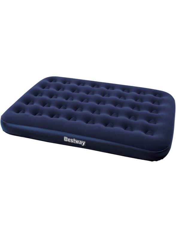 Bestway dvivietis aksominis čiužinys 191 cm x 137 cm x 22 cm tamsiai mėlynas 67002 6225 1