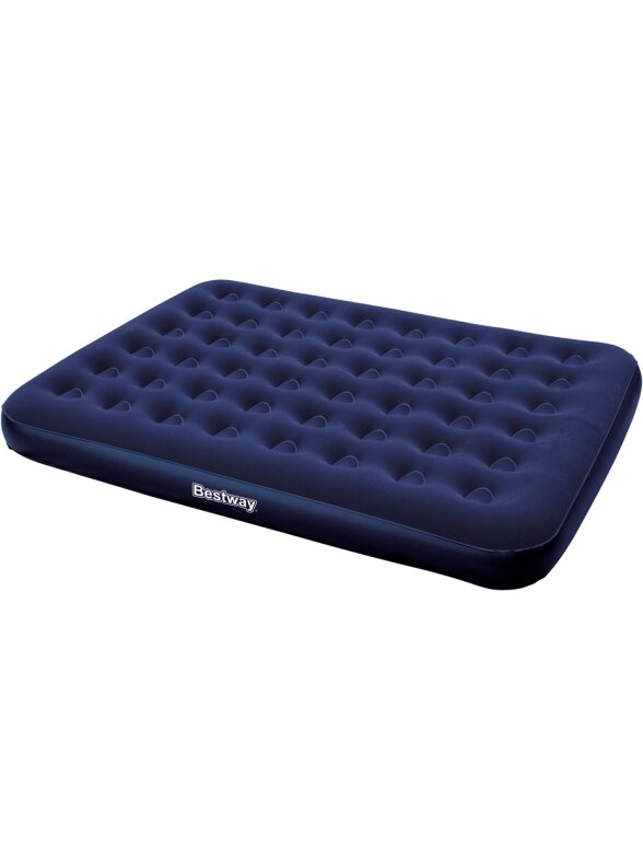 Bestway Queen dvigubas aksominis čiužinys 203x152x22 cm tamsiai mėlynas 67003 6232 1 Bestway Queen dvigubas aksominis čiužinys 203x152x22 cm tamsiai mėlynas 67003 6232 1