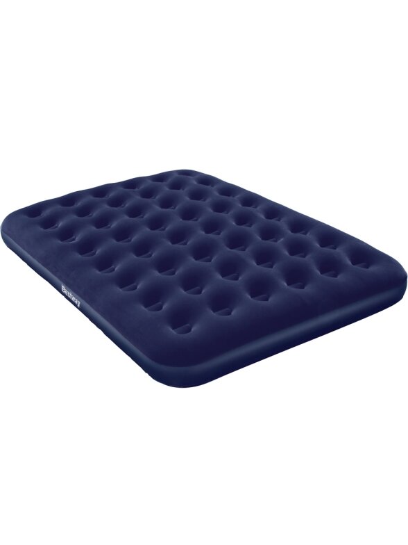 Bestway Queen dvigubas aksominis čiužinys 203x152x22 cm tamsiai mėlynas 67003 6232 Bestway Queen dvigubas aksominis čiužinys 203x152x22 cm tamsiai mėlynas 67003 6232