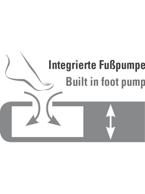 Plauš čiužinys viengulėms High Peak Single Comfort Plus pilkas 40023 1