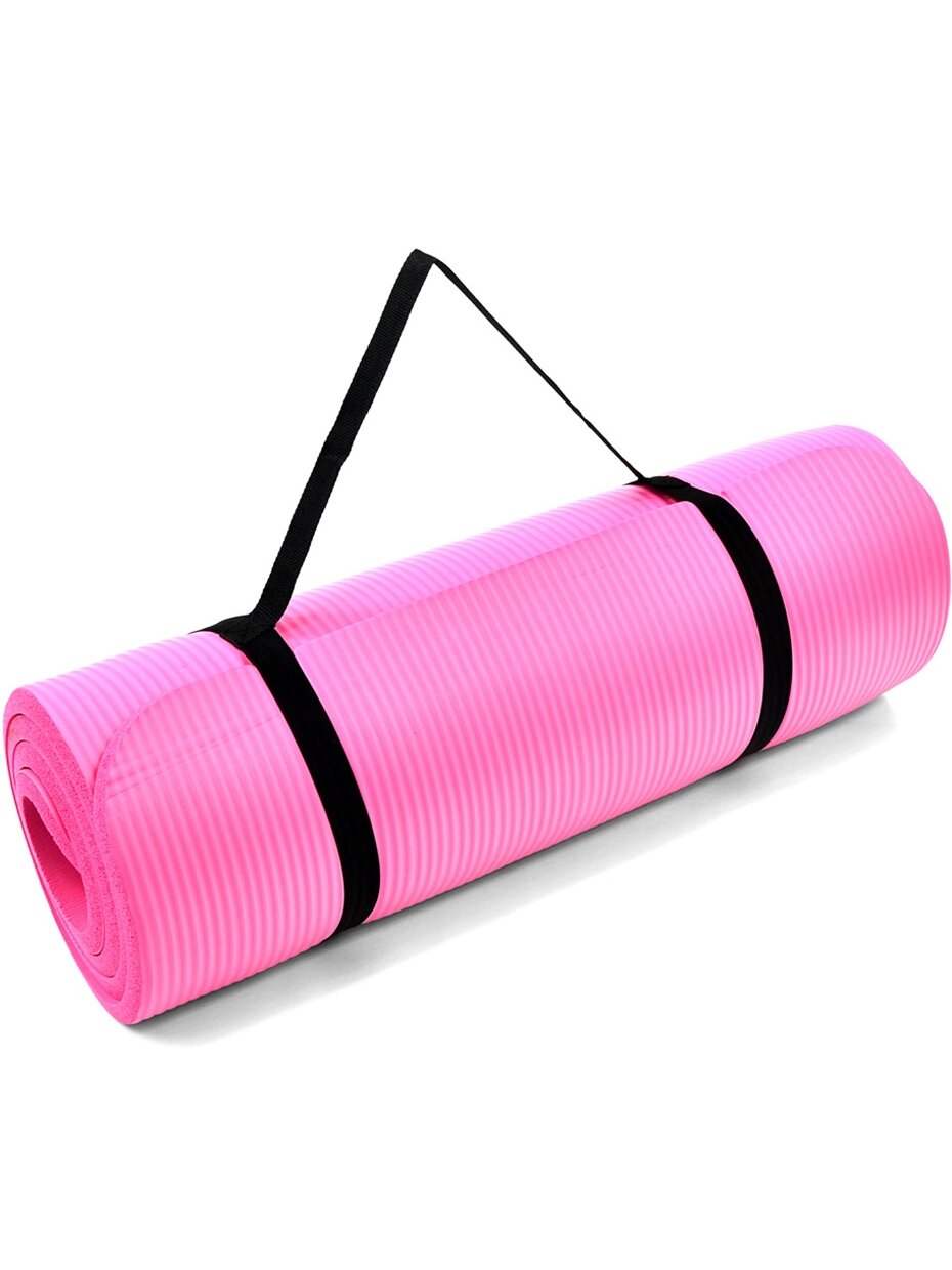 Profit Fitness Pro NBR kilimėlis 180x60x1,5cm rožinis DK 2264