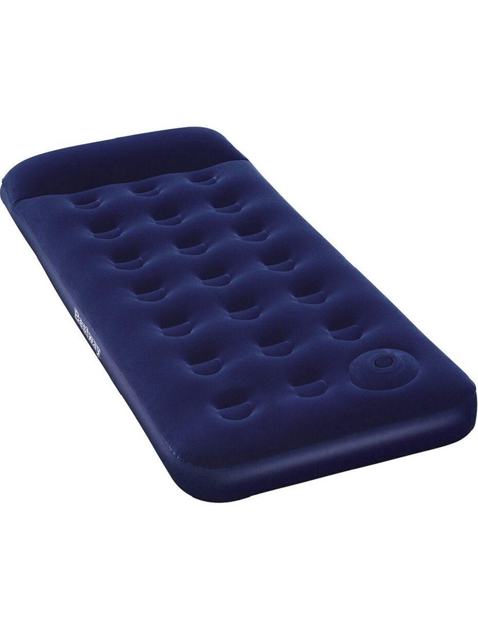 Pūstas čiužinys viengulės Bestway Pavillo mėlynas 1,88 m x 99 cm x 28 cm 67224 6300