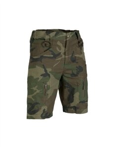 MIL-TEC Cotton Assault Shorts Ripstop šortai alyvžalia