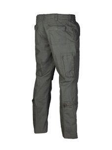 MIL-TEC Cotton Prewash Pilot kargo kelnės „straight Cut" alyvžalia
