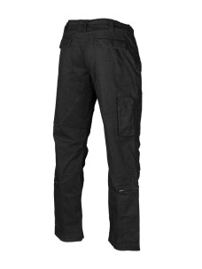 MIL-TEC Cotton Prewash Pilot kargo kelnės „straight Cut" juoda