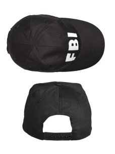 MIL-TEC FBI beisbolo kepurė 12316092 juoda