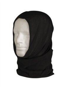 MIL-TEC Multifunkcinis galvos įrišas Fleece juoda