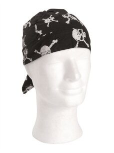 MIL-TEC Skull Headwrap juosta galvai juoda