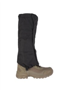 MIL-TEC Steel Wire Fixing Gaiters 2.0 12906102 juoda