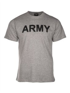 MIL-TEC T-shirt 'army' pilka