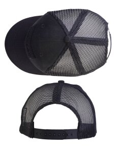 MIL-TEC Trucker Baseball Cap 12318502 juoda